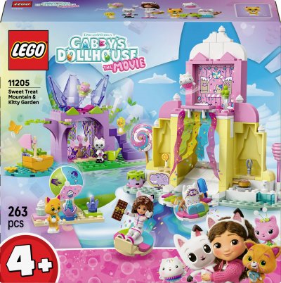 LEGO&reg; Gabby's Dollhouse 11205 La montagne de friandises et le jardin de F&eacute;e Minette 