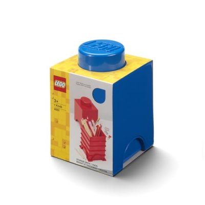LEGO  g&eacute;ant bo&icirc;te de rangement ronde bleue ()
