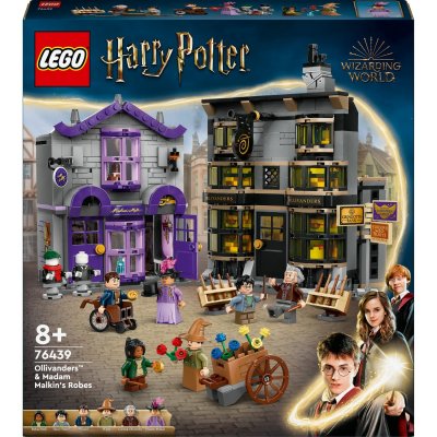 LEGO&reg; Harry Potter&trade; 76439 Ollivander et Madame Guipure, pr&ecirc;t-&agrave;-porter pour mages et sorciers 