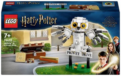 LEGO Harry Potter Hedwig at 4 Privet Drive Fantasy Toy for Kids 76425