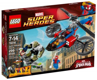 Lego Heroes 76016 Sauvetage en SpiderH&eacute;licopt&egrave;re