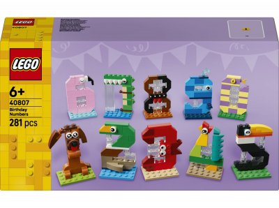 LEGO&reg; Iconic 40807 Les chiffres d&rsquo;anniversaire