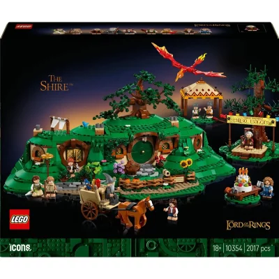LEGO Icons 10354 Le Seigneur des Anneaux : la Comt&eacute; Exclusivit&eacute; Fnac 
