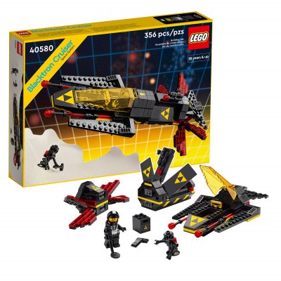 Lego Icons - Le Croiseur Blacktron - 40580