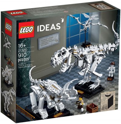Lego ideas 21320 - les fossiles de dinosaures