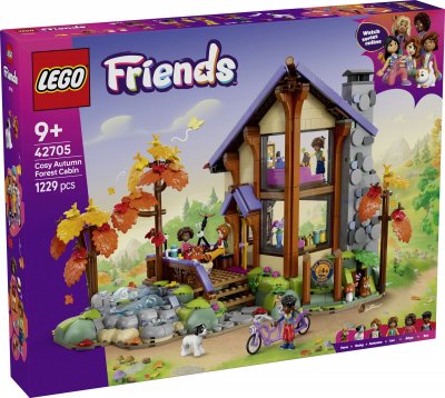 Lego Jeu De Construction Cozy Autumn Cabin In The Woods 1229 Pi&egrave;ces