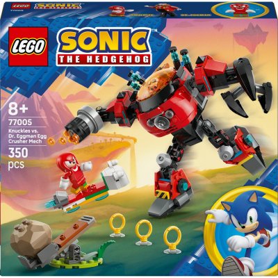 Lego Jeu De Construction Knuckles Vs Dreggman&acute;s Mecha Egg Crusher
