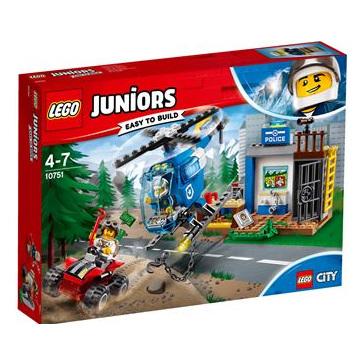 LEGO&reg; Juniors City 10751 La course poursuite &agrave; la montagne