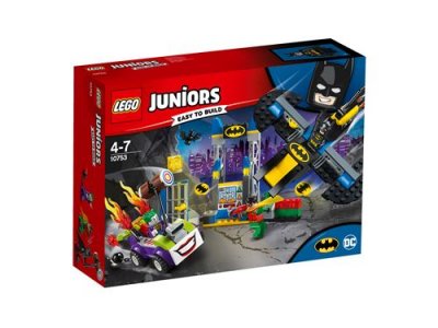 LEGO Juniors Super Heroes 10753 L'attaque du Joker de la Batcave 