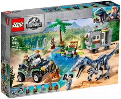 LEGO Jurassic World 75935 L'affrontement du baryonyx : la chasse au tr&eacute;sor