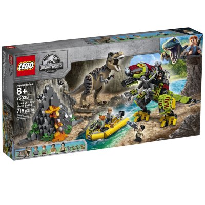 LEGO Jurassic World 75938 La bataille du T.rex contre le Dino-Mech