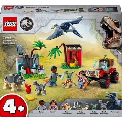 LEGO Jurassic World 76963 Le centre de sauvetage des b&eacute;b&eacute;s dinosaures
