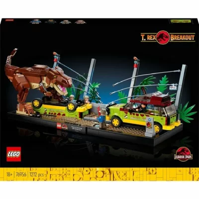 LEGO Jurassic World Ausbruch des T Rex (76956), Multicolore