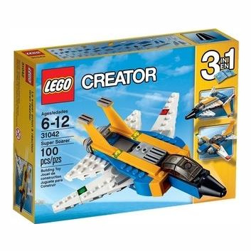 Lego L' avion &agrave; r&eacute;action - 31042