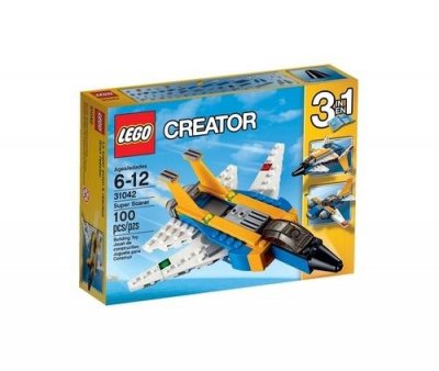 Lego L' avion &agrave; r&eacute;action - 31042