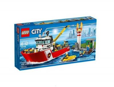 Lego Le bateau des pompiers - 60109