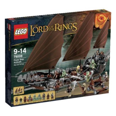 LEGO&reg; Le Seigneur des Anneaux 79008 L'embuscade du bateau pirate