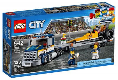 Lego Le transporteur du dragster - 60151