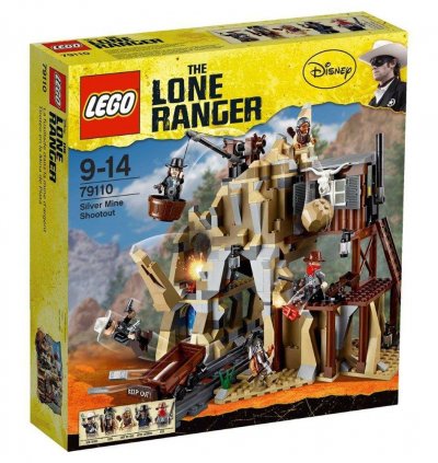 LEGO Lone Ranger 79110 L'attaque de la mine d'argent 