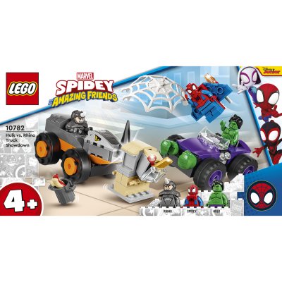 LEGO Marvel 10782 Le combat des camions Hulk contre le Rhino 