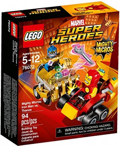 LEGO Marvel 76072 Mighty Micros : Iron Man contre Thanos 