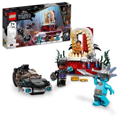 LEGO Marvel 76213 La salle du tr&ocirc;ne du roi Namor 