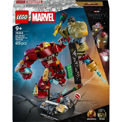 LEGO&reg; Marvel 76343 Le combat l&eacute;gendaire entre Hulkbuster et Hulk