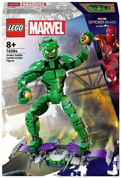 Lego Marvel - Figurine Du Bouffon Vert &Agrave; Construire - 76284