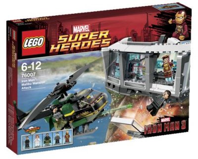 Lego Marvel - Iron Man : L'attaque De La Villa De Malibu - 76007
