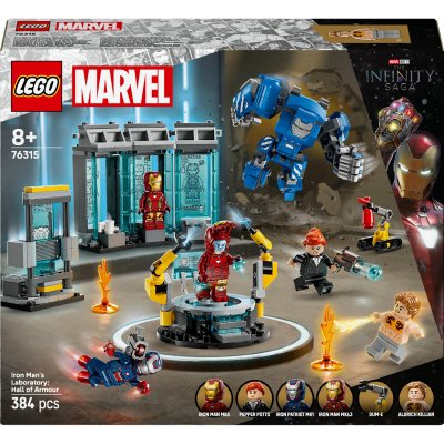 LEGO Marvel Iron Man&acute;s Laboratory: Hall of Armour Set 76315