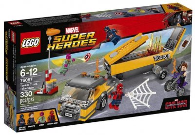 Lego Marvel - Le D&eacute;montage Du Camion-Citerne - 76067