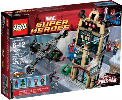 Lego Marvel - Spider-Man : L'attaque Du Daily Bugle - 76005