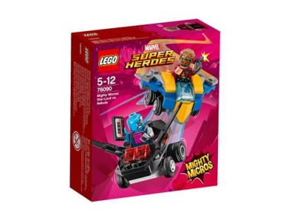 LEGO Marvel Super Heroes 76090 Mighty Micros Star Lord contre Nebula 