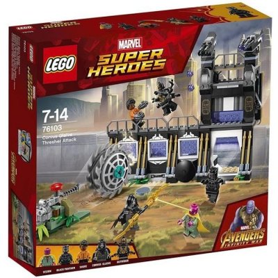 LEGO Marvel Super Heroes 76103 L'attaque de Corvus Glaive 