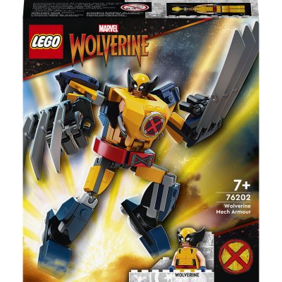 LEGO Marvel Super Heroes 76202 L&rsquo;armure robot de Wolverine 