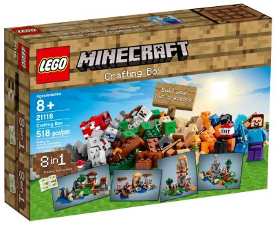LEGO Minecraft 21116 La bo&icirc;te de construction 
