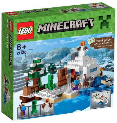 LEGO Minecraft 21120 La Cachette dans la neige 