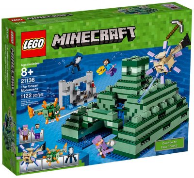 LEGO&reg; Minecraft&trade; 21136 Le monument sous-marin