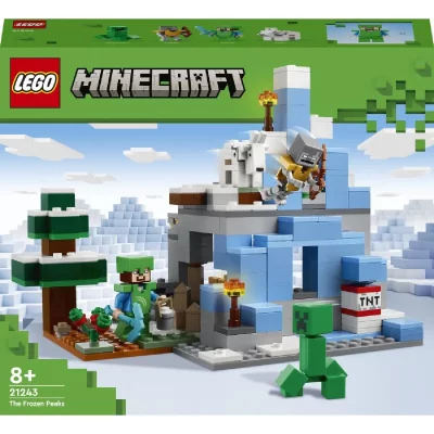 LEGO Minecraft 21243 Les pics gel&eacute;s 