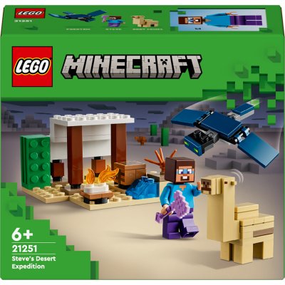 LEGO&reg; Minecraft&reg; 21251 L&rsquo;exp&eacute;dition de Steve dans le d&eacute;sert