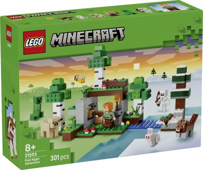 LEGO&reg; Minecraft&reg; 21593 L&rsquo;aventure de la premi&egrave;re nuit