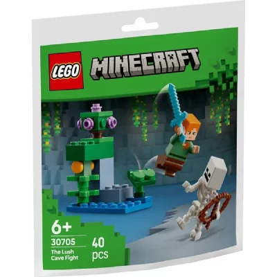 Lego Minecraft - The Lush Cave Attack (Polybag) - 30705