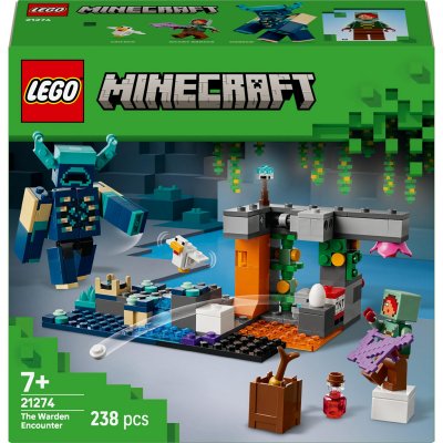 LEGO&reg; Minecraft&reg; The Warden Encounter Collectible Video Game Merch 21274