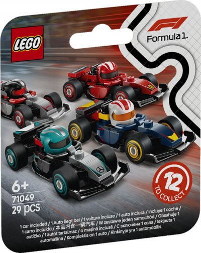 LEGO&reg; Minifigures 71049 Voitures F1&reg; &agrave; collectionner 