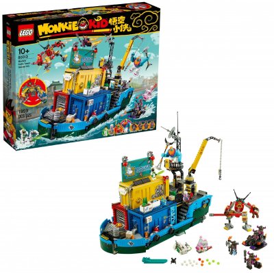 Lego Monkie Kid - Le Qg Secret De L'&eacute;quipe De Monkie Kid - 80013
