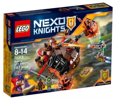 LEGO NEXO KNIGHTS 70313 L'&eacute;crase-lave de Moltor 
