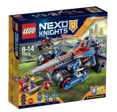 LEGO NEXO KNIGHTS 70315 L&rsquo;&eacute;p&eacute;e rugissante de Clay 