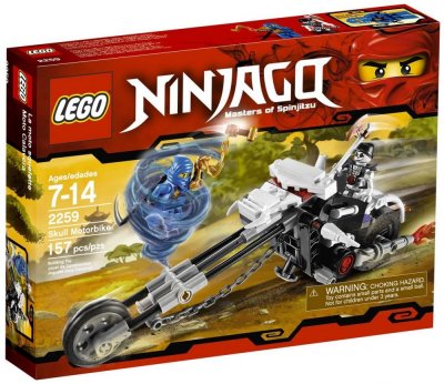 Lego ninjago - 2259 - jeu de construction - la moto squelette 2259