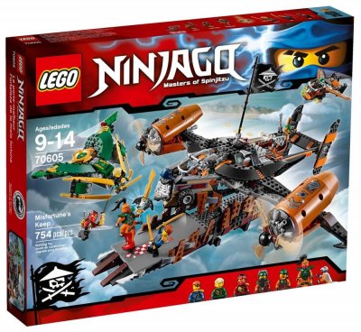 LEGO Ninjago 70605 Le Vaisseau de la Mal&eacute;diction 