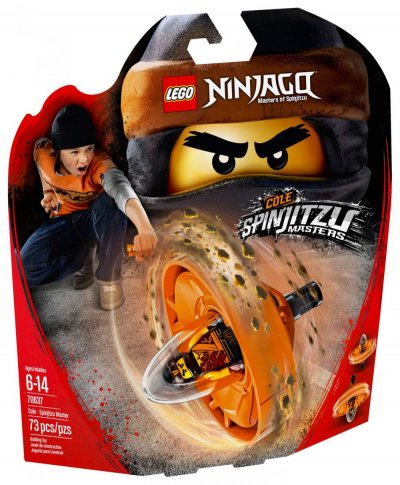 LEGO NINJAGO 70637 Cole Ma&icirc;tre du Spinjitzu 